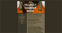 Desktop Screenshot of hillbillychambermusic.com